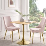 Lippa 28" Square Wood Dining Table