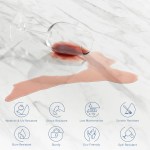 Traverse 50" Round Performance Artificial Marble Dining Table - Image 3