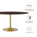 Lippa 60" Oval Wood Dining Table - Image 3