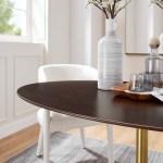 Lippa 60" Oval Wood Dining Table - Image 2