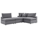 Commix 4-Piece Sunbrella® Outdoor Patio Sectional Sofa - Image 11
