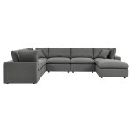 Commix 7-Piece Outdoor Patio Sectional Sofa - Image 13