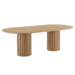 Senja 95" Oval Dining Table - Image 8