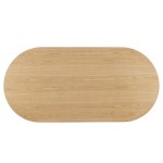 Senja 95" Oval Dining Table - Image 5