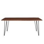 Ardor 74" Live Edge Acacia Wood Acacia Wood Dining Table - Image 8