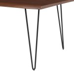 Ardor 74" Live Edge Acacia Wood Acacia Wood Dining Table - Image 6