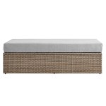 Convene Outdoor Patio Rectangle Ottoman - Image 6
