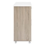 Culinary Kitchen Cart With Spice Rack - Image 11