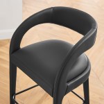 Pinnacle Vegan Leather Counter Stool Set of 2 - Image 2