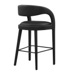 Pinnacle Vegan Leather Bar Stool Set of 2 - Image 8