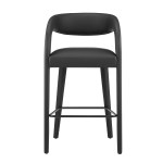 Pinnacle Vegan Leather Bar Stool Set of 2 - Image 7