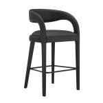 Pinnacle Vegan Leather Bar Stool Set of 2 - Image 5