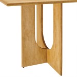Rivian Rectangular 70" Wood Dining Table - Image 6