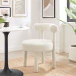 Toulouse Boucle Fabric Dining Chair Set of 2 - Image 2