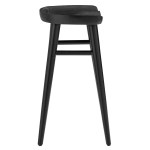 Saville Backless Wood Counter Stools Set of 2 - Image 8