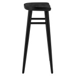 Saville Backless Wood Bar Stools Set of 2 - Image 8