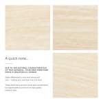 Lippa 60" Oval Faux Travertine Dining Table - Image 3