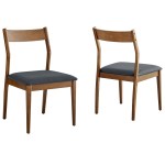 Solara 7-Piece Wood Dining Set with Vegan Leather Side Chairs - Image 12