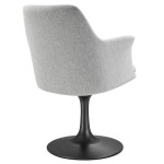 Lippa Swivel Dining Upholstered Armchair - Image 6