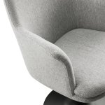 Lippa Swivel Dining Upholstered Armchair - Image 4