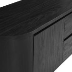Duval 71 Inch Oval TV Cabinet - Image 4