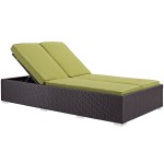 Evince Double Outdoor Patio Chaise - Image 2