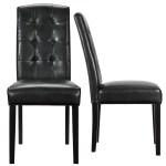Perdure Vinyl Kitchen & Dining > Dining Chairs Set of 2 - Image 3