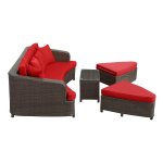 Monterey 4 Piece Outdoor Patio Sofa Set - Image 2